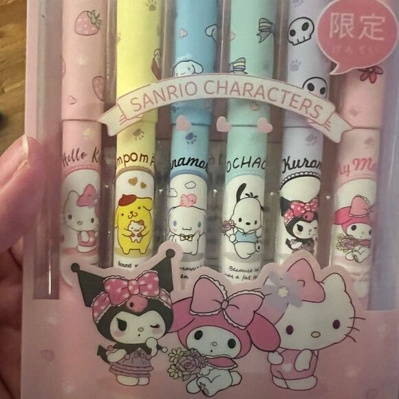 Sanrio Highlighter Pens Set of 6 - Picture 5 of 6